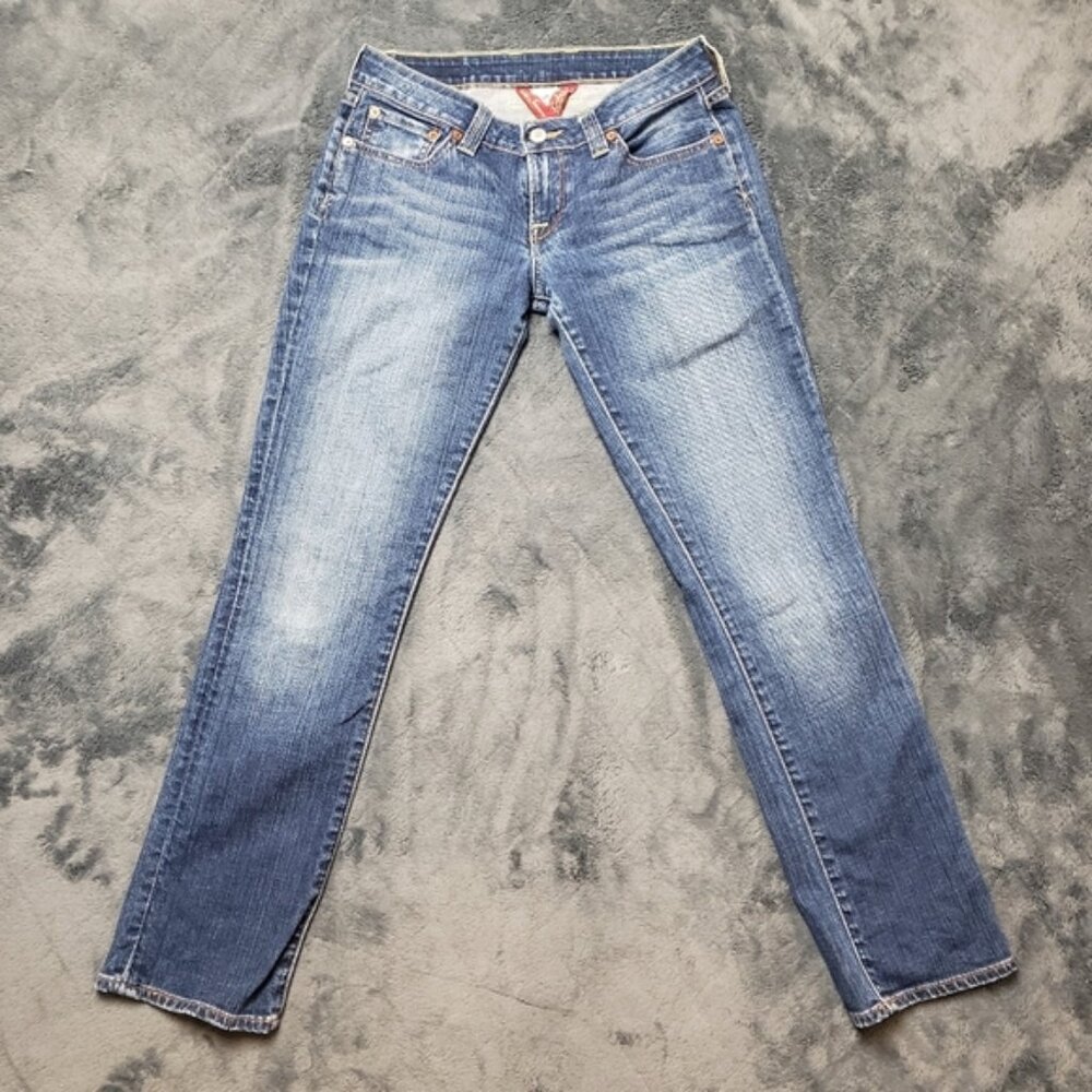 Lucky Brand Lola Jeans Short Inseam Straight Jeans 26 2 Crop Length
